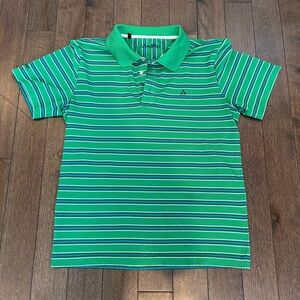 Schöffel Green Striped Polo Shirt